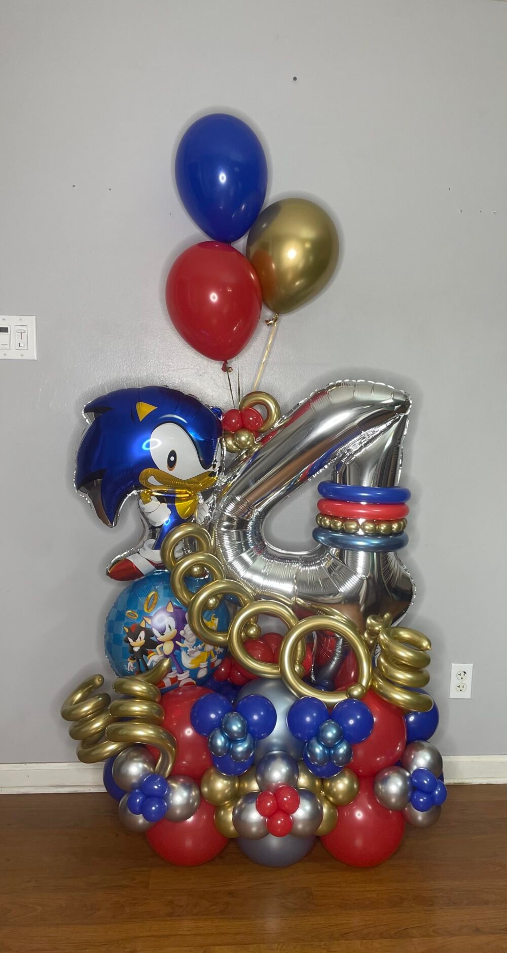 Sonic Balloon bouquet #4